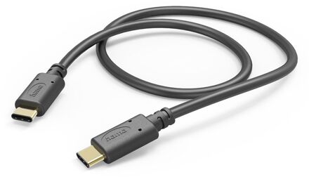Hama USB-Kabel, USB-C naar USB-C, 1,5 m, zwart
