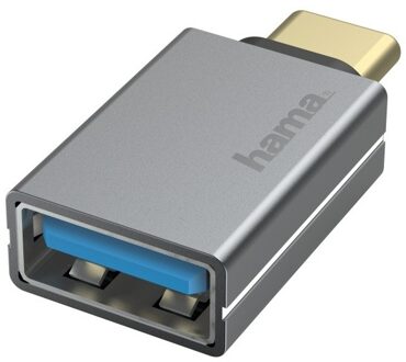 Hama USB-OTG-adapter, USB-C-stekker - USB-aansluiting, USB 3.2 Gen1, 5 Gbit/s, a Kabel