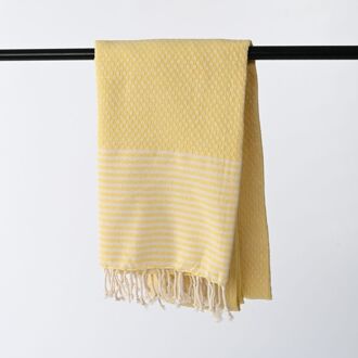 Hamamdoek 90 x 170 cm Geel
