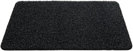 Hamat Buitenmat Curly - Zwart - Antislip - 60x80cm