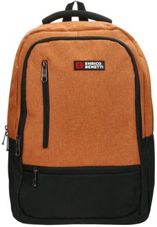 Hamburg 15'' Laptop Backpack rust backpack Brons - H 47 x B 33 x D 16