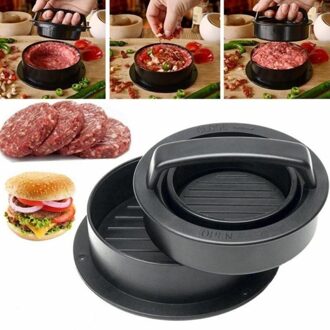 Hamburger Druk Pasteitjes Maker Non Stick Keuken Barbecue Tool Cookery Mold Tool Voor Keuken Bjstore
