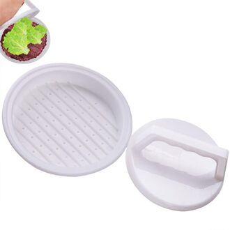 Hamburger Food Grade Plastic Burger Pasteitjes Barbecue Machine Mold Maker Keuken Gereedschap