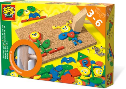 Hamertje Tik fantasie Multikleur