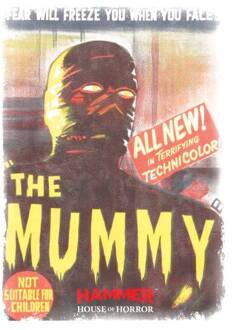 Hammer Horror The Mummy Women's T-Shirt - White - M Wit