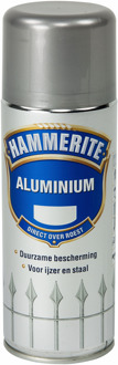 Hammerite Glans Metaallak - Aluminium - 400 ml