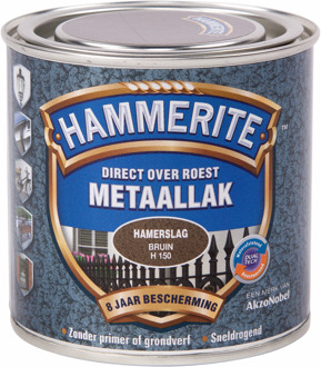 Hammerite Hamerslag Bruin H150 250ML