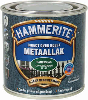 Hammerite Hamerslag Donkergroen H138 250ML