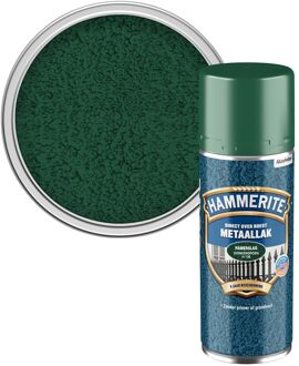 Hammerite Hamerslag Metaallak - Donkergroen - 400 ml