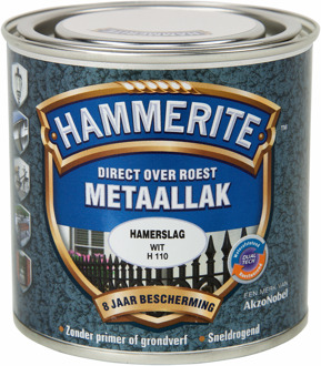 Hammerite Hamerslag Wit H110 250ML