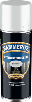 Hammerite Hittebestendige Lak - Zilvergrijs - 400 ml