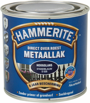 Hammerite Hoogglans Standblauw S028 250ML