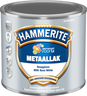 Hammerite Metaallak Hoogglans | White | W05 | 500ml - 5111669