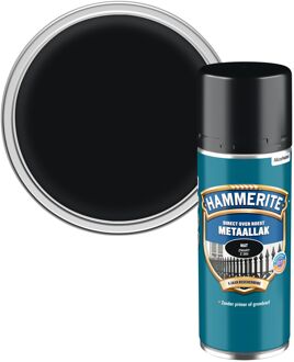 Hammerite Metaallak Mat Zwart 400ML