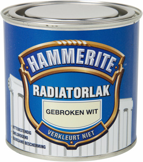 Hammerite Radiatorlak Gebroken Wit 250ML