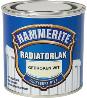 Hammerite Radiatorlak Gebroken Wit 250ML