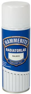 Hammerite Radiatorlak Kleurvast Ral 9010 0,4 Ltr