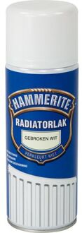Hammerite Radiatorlak Spray Gebroken Wit 400ml