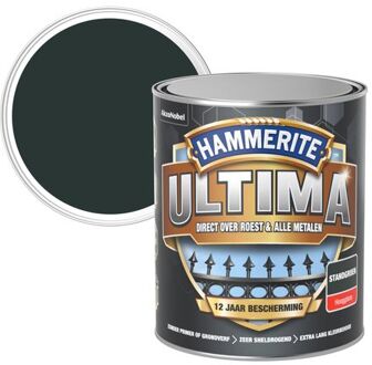 Hammerite Ultima Metaallak - Hoogglans - Stand Groen - 750 ml