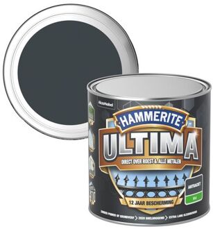Hammerite Ultima Metaallak - Mat - Antraciet  - 0,25L