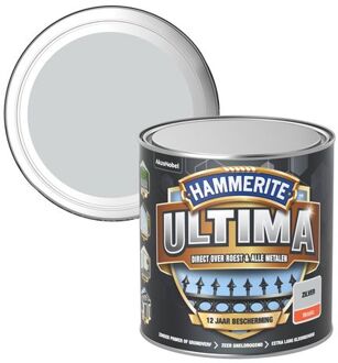 Hammerite Ultima Metaallak - Metallic - Zilver - 250 ml