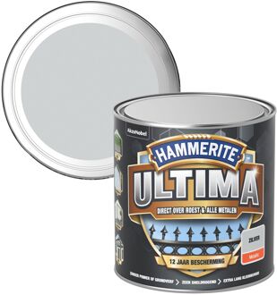 Hammerite Ultima Metaallak - Metallic - Zilver - 250 ml