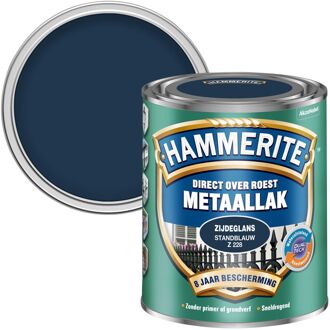 Hammerite Zijdeglans Metaallak - Stand Blauw - 750 ml