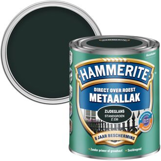 Hammerite Zijdeglans Metaallak -  Stand Groen - 750 ml