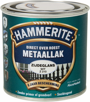 Hammerite Zijdeglans Wit Z210 250ML