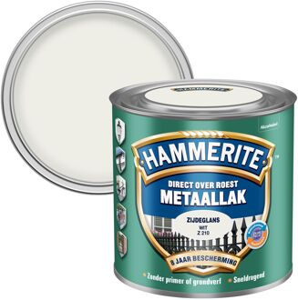 Hammerite Zijdeglans Wit Z210 250ML