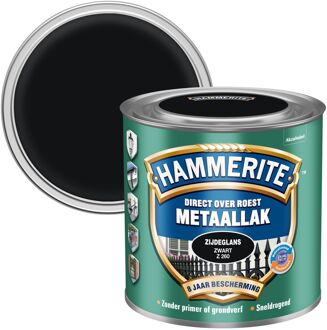 Hammerite Zijdeglans Zwart Z260 250ML
