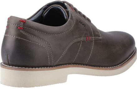 Hampton Leer Herenschoenen Grijs Veterschoenen - EU 39/ UK 6