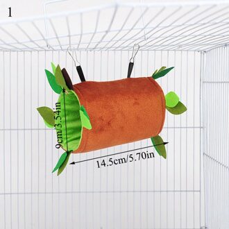 Hamster Accessoires Kooi Voor Een Hamster Hamster Kooi Hangmat Kleine Huisdier Speelgoed Kleine Huisdier Stump Tunnel Chinchilla Eekhoorn Speelgoed Huis 1
