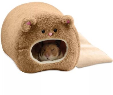 Hamster Accessoires Warm Bed Rat Hangmat Eekhoorn Winter Huisdier Speelgoed Hamster Kooi Huis Opknoping Nest Kleine Huisdier Bed Huis