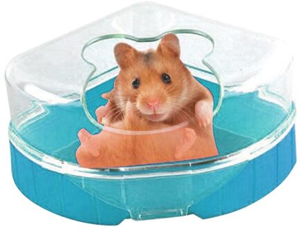 Hamster Badkamer Woestijnrat Plastic Zand Droog Bad Container Wc Zandbak Met Scoop Voor Kleine Dier Hamster Gerbil Rat Muizen