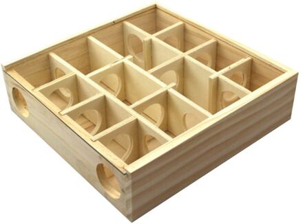 Hamster Doolhof Houten Speelgoed Buis Tunnel Kooi Wip Huis Regenboog Swing Kleine Dieren Huisdieren Spelen Speelgoed Voor Rat Muis Muizen hamsters