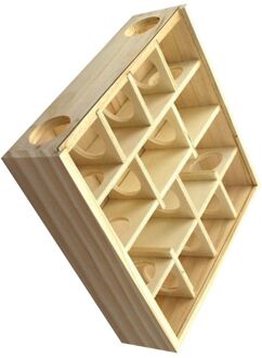 Hamster Doolhof Houten Speelgoed Buis Tunnel Kooi Wip Huis Regenboog Swing Kleine Dieren Huisdieren Spelen Speelgoed Voor Rat Muis Muizen hamsters