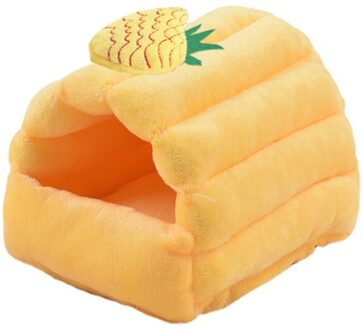 Hamster Huis Kooien Voor Rat Muis Grappige Hamster Nest Villa Kleurrijke Houten Bed Huis M22 21 3