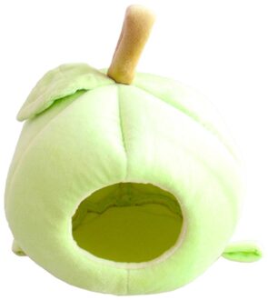 Hamster Huis Kooien Voor Rat Muis Grappige Hamster Nest Villa Kleurrijke Houten Bed Huis M22 21 appel GN