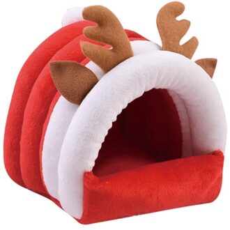 Hamster Huis Kooien Voor Rat Muis Grappige Hamster Nest Villa Kleurrijke Houten Bed Huis M22 21 R-M