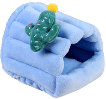 Hamster Huis Kooien Voor Rat Muis Grappige Hamster Nest Villa Kleurrijke Houten Bed Huis M22 21