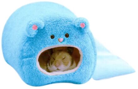 Hamster Kooi Winter Warm Bed House Slaapkamer Huis Kooi Nest Bed Voor Kleine Dieren Opknoping Fruit Huis Hangmat