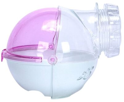 Hamster Muis Huisdier Badkamer Kooi Doos Bad Zand Kamer Speelgoed Wc Kleine Dierbenodigdheden P9YB roze