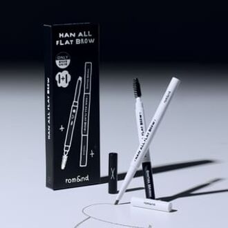 Han All Flat Brow 1+1 Set INAPSQUARE Edition - Wenkbrauwpotlood