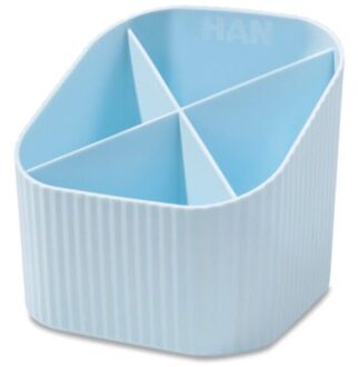 HAN re-x-loop pennenkoker, 100% gerecycled, pastel blauw