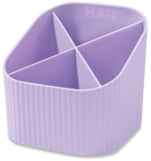 HAN re-x-loop pennenkoker, 100% gerecycled, pastel paars