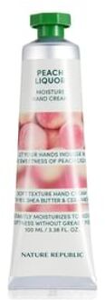 Hand And Nature Hand Cream Jumbo - 2 Types Peach Liquor