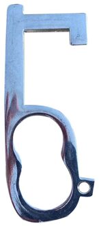 Hand Antimicrobiële Sleutelhanger Open De Deur En Isoleren Het Door Lift Direct Contact Met Sleutelhanger Deurgrepen