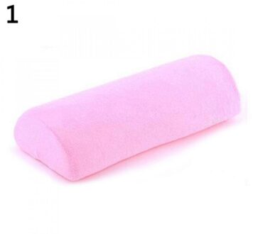 Hand Arm Rust Halve Cirkel Kussen Kussen Professionele Half Hand Kussen Rest Kussen Lange Nail Art Manicure Zachte Kolom Roze
