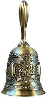 Hand Bel, Metal Tone Ring Alarm Hand Hold Dienst Call Bell Desktop Bel Thee Diner Bel Spel Bel, christmas Bell BW